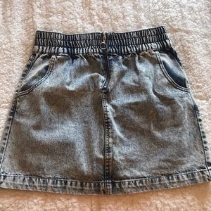 NWOT! Missguided Denim Mini Skirt.